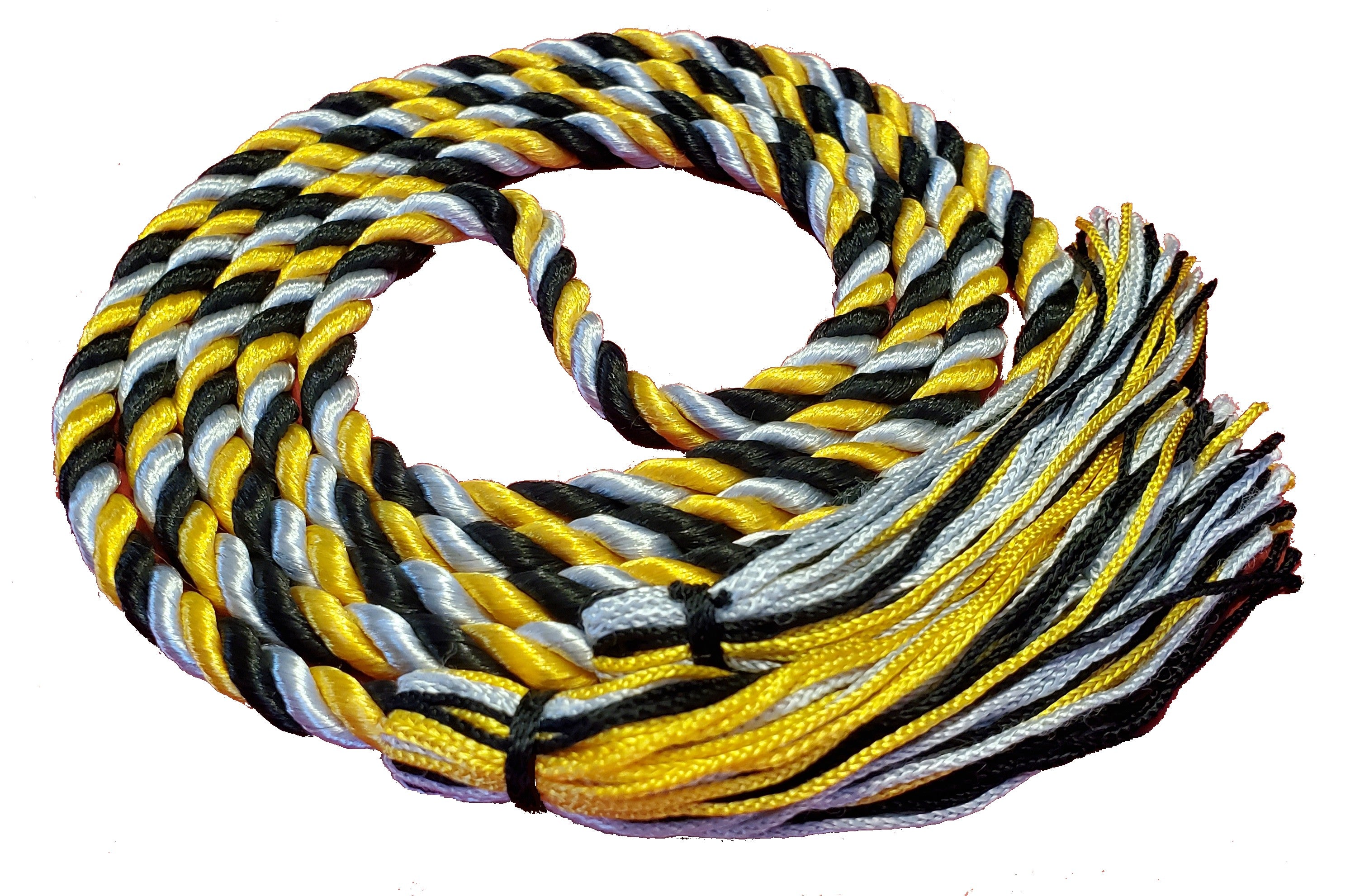 Honors Graduation Honor Cord - 70 Inch Rayon Cord, Gold/Silver, 200+ Colors, College/High School