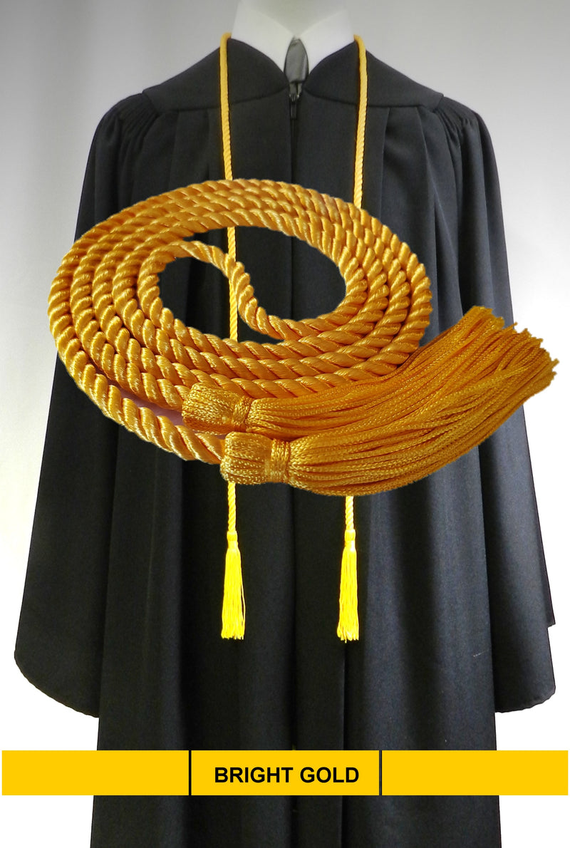 Gold Graduation Honor Cords – Honor Cord Supply