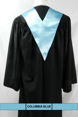 Scholar Stole - Columbia Blue | Senior Class Graduation Products ...